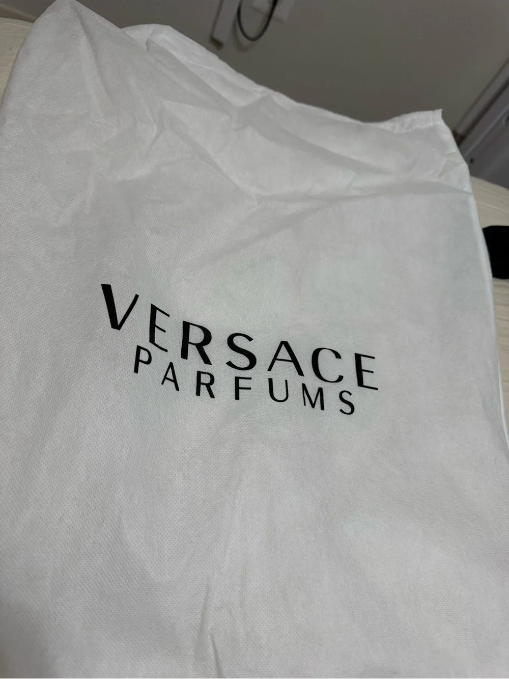 Versace Parfums Collection Blue Drawstring Backpack - Picture 9 of 9